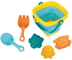 Baby Mix sulankstomas kibiras ir vandens žaislai 5vnt