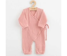 Baby Muslin Jumpsuit New Baby rožinis, 80 (9-12m)