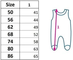 Šliaužtinukas kūdikiui New Baby Classic II mėlynas, 50