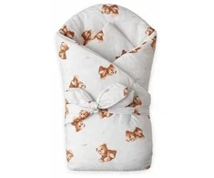 Baby wrap New Baby Sweet baby bears 80x80 cm