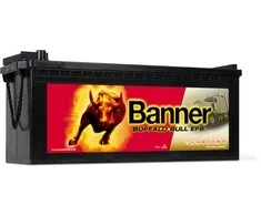 Banner 190Ah 1050A Buffalo Bull EFB akumuliatorius 12V 514X223X195/220MM