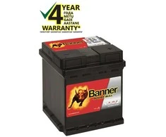 Banner 42 Ah 390A Power akumuliatorius 12V 175x175x190mm