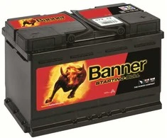 Banner 72Ah 650A Starting Bull akumuliatorius 12V 278X175X190mm