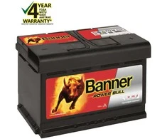 BANNER Power Bull P7209 72Ah 670A (EN) akumuliatorius