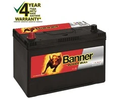 Banner 95Ah 740A +- 12V Power akumuliatorius 303x173x203/225mm