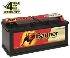 Banner AGM 105Ah 950A RUNNING BULL akumuliatorius 12V 394x175x190mm
