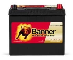 Banner EFB 55Ah 460A akumuliatorius 12V 238x129x203x225mm