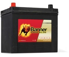 Banner EFB 65Ah 550A +- akumuliatorius 12V, 233x173x203/225mm