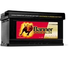 Banner EFB 75Ah 730A akumuliatorius 12V 315X175X175mm