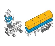 Dėlionė Benes A Lat Monti System MS 08.1 - Truck