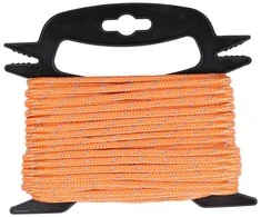 Black &amp; Decker Juodas &amp; Decker - Transportavimo lynas su atspindinčiais elementais + vyniotuvas 4mm / 20m