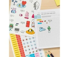 BT21 – 2021/2022 mokslo metų kalendorius (mėlyna)