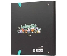 BT21 - A4 formato segtuvas iš Street Mood kolekcijos (4 žiedai, elastinė juosta)