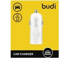 Budi - 1 USB automobilinis įkroviklis su LED indikatoriumi