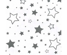 C formos žindymo pagalvės užvalkalas New Baby Stars pilkas