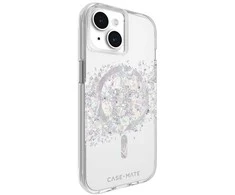 Case-Mate Karat MagSafe – dėklas, skirtas iPhone 15 / iPhone 14 / iPhone 13, dekoruotas perlamutru (Perlamutro prisilietimas)