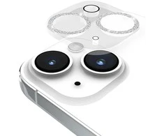Case-Mate Sparkle Lens Protector – apsauginis stiklas, skirtas iPhone 15 / iPhone 15 Plus fotoaparatui (Twinkle)