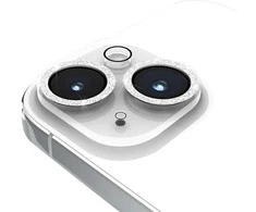 Case-Mate Sparkle Lens Protector – apsauginis stiklas, skirtas iPhone 15 / iPhone 15 Plus fotoaparatui (Twinkle)