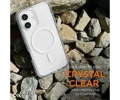 Case-Mate Tough D3O MagSafe – dėklas, skirtas iPhone 16 Plus (skaidrus)