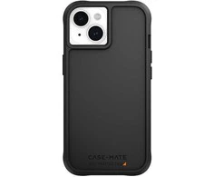 Case-Mate Ultra Tough Plus D3O MagSafe – dėklas, skirtas iPhone 15 / iPhone 14 / iPhone 13 (juodas)