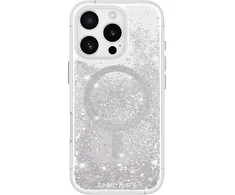 Case-Mate Waterfall MagSafe – dėklas, skirtas iPhone 16 Pro (sidabras)