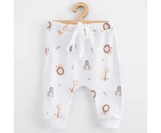 Vaikiškos medvilninės sportinės kelnės New Baby For Baby safari, 56 (0-3 mėn.)
