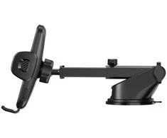 „Crong Carclip Dashboard“ – universalus 2 viename automobilio laikiklis prietaisų skydeliui ir priekiniam stiklui (juodas)