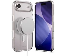 „Crong Clear MAG“ dėklas – „MagSafe iPhone 17 Air“ dėklas (skaidrus)