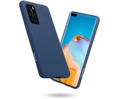 Crong Color Cover – lankstus dėklas, skirtas Huawei P40 (mėlynas)