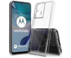 Crong Crystal Shield Cover – Motorola Moto G53 dėklas (skaidrus)