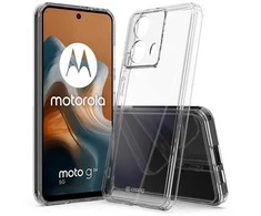 Crong Crystal Shield dangtelis – Motorola Moto G34 dėklas (skaidrus)