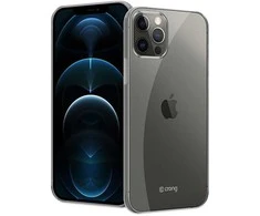 Crong Crystal Slim Cover – apsauginis dėklas, skirtas iPhone 12 Pro Max (skaidrus)