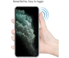 Crong Crystal Slim Cover – lankstus dėklas, skirtas iPhone 11 Pro (skaidrus)