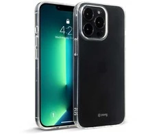 Dėklas „Crong Crystal Slim“ dangtelis, skirtas „iPhone 13 Pro“ (skaidrus)