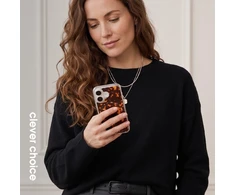 Crong Deluxe MAG Cover - iPhone 17 MagSafe Case (Tortoise)