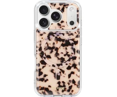 Crong Deluxe MAG Cover - iPhone 17 Pro MagSafe Case (Skirtas šviesiems plaukams Tortoise)