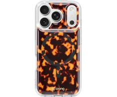 Crong Deluxe MAG Cover - iPhone 17 Pro Max MagSafe Case (Tortoise)