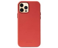Crong Essential Cover – odinis dėklas, skirtas iPhone 12 Pro Max (raudonas)