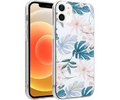 „Crong Flower Case“ – dėklas, skirtas „iPhone 12 Mini“ (01 modelis)