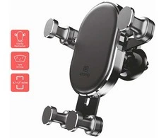 „Crong Gravity“ automatinio užrakinimo automobilio laikiklis 4,7–6,5 colio (juodas)