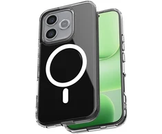 Crong Hybrid Clear Magnetic - MagSafe Honor 600 Lite 5G Case (Transparent)