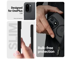 Crong Hybrid Matte Magnetic - MagSafe OnePlus 15R Case (Juodas)