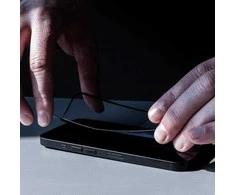 Crong Nano Glass – nedūžtantis hibridinis stiklas iPhone 16 Plus / iPhone 15 Plus