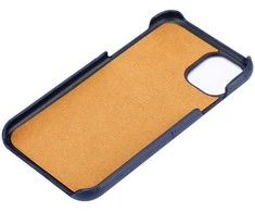 „Crong Neat Cover“ – PU odinis dėklas, skirtas „iPhone 11 Pro“ (mėlynas)