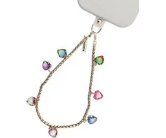 „Crong Phone Charm“ – telefono dirželis („Rainbow Hearts“)
