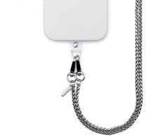 Crong Phone Crossbody – telefono dirželis (sidabrinė nuoroda)
