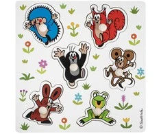 Dėlionė Detoa Wooden insert puzzle Mole small