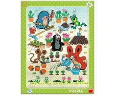 Dėlionė Dino Toys LITTLE MOLE GARDENER 40 frame Puzzle