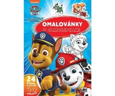 Dėlionė Jiri Models A4 Paw Patrol coloring book