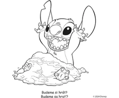 Dėlionė Jiri Models Pexesa in the Lilo &amp; Stitch notebook
